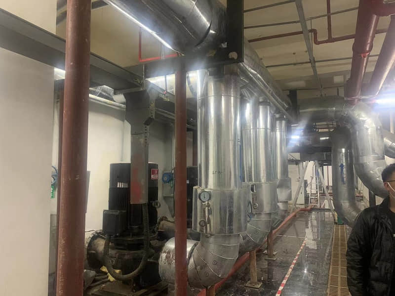 歐隆盛源南、北換熱站減振隔音降噪項目案例